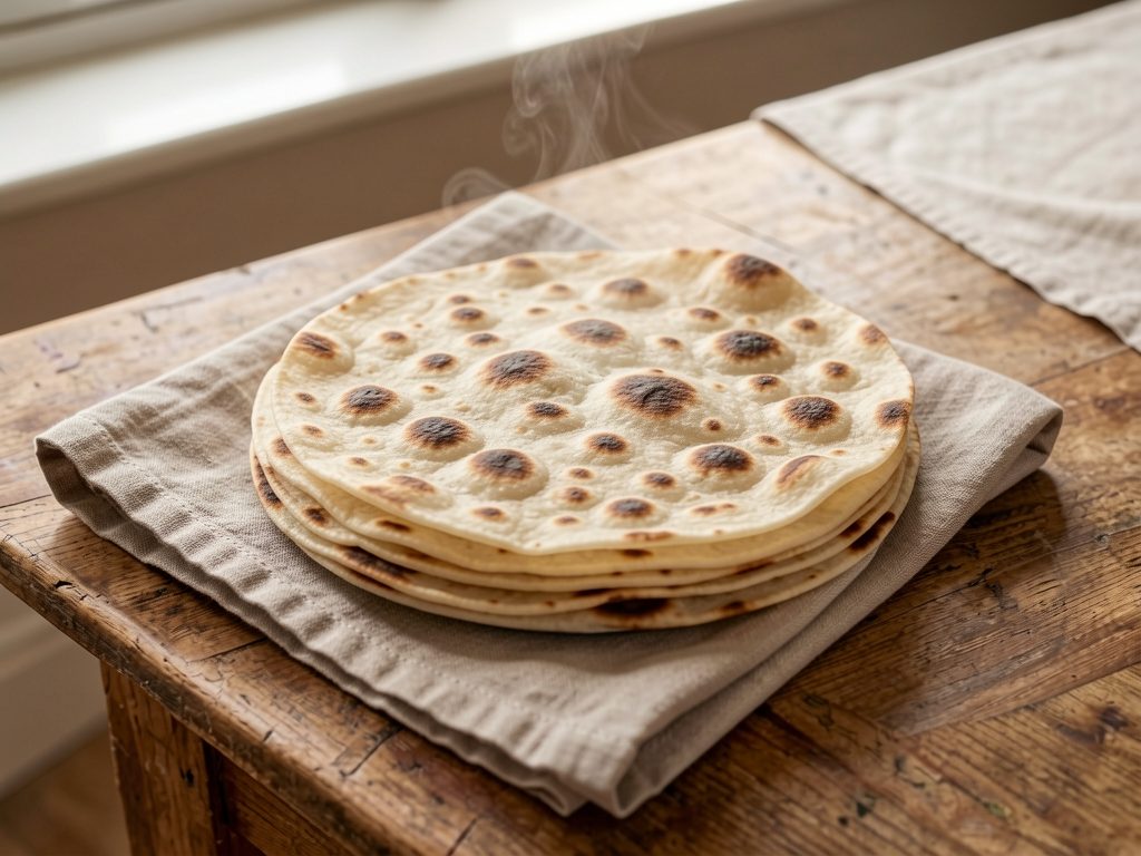 خبز الصاج البيتي