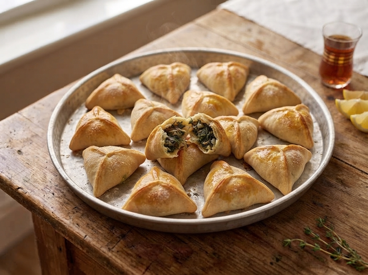 فطيرة السبانخ
