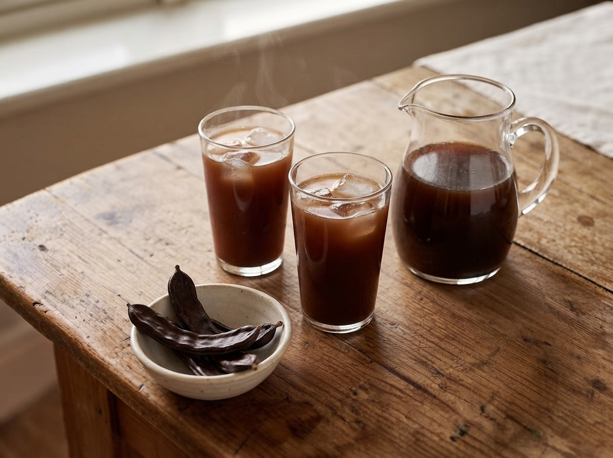 مشروب الخروب الطبيعي المركز