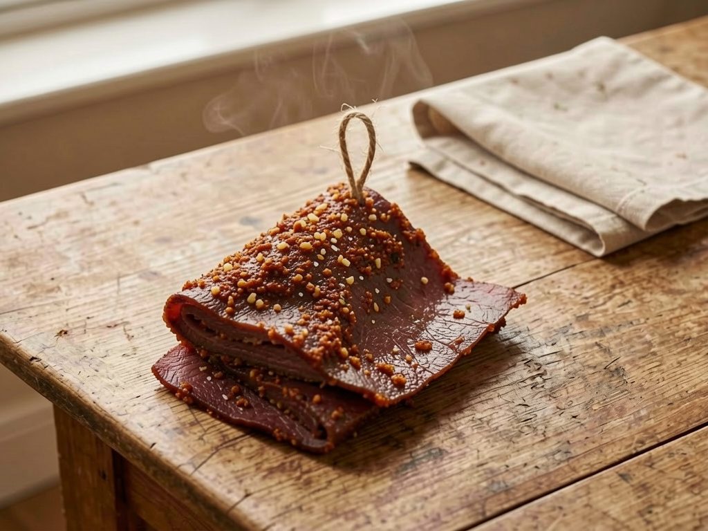 بسطرمة بيتية