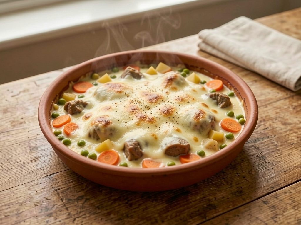 طاجن حوصلات بالخضار (طاجن عوانص)
