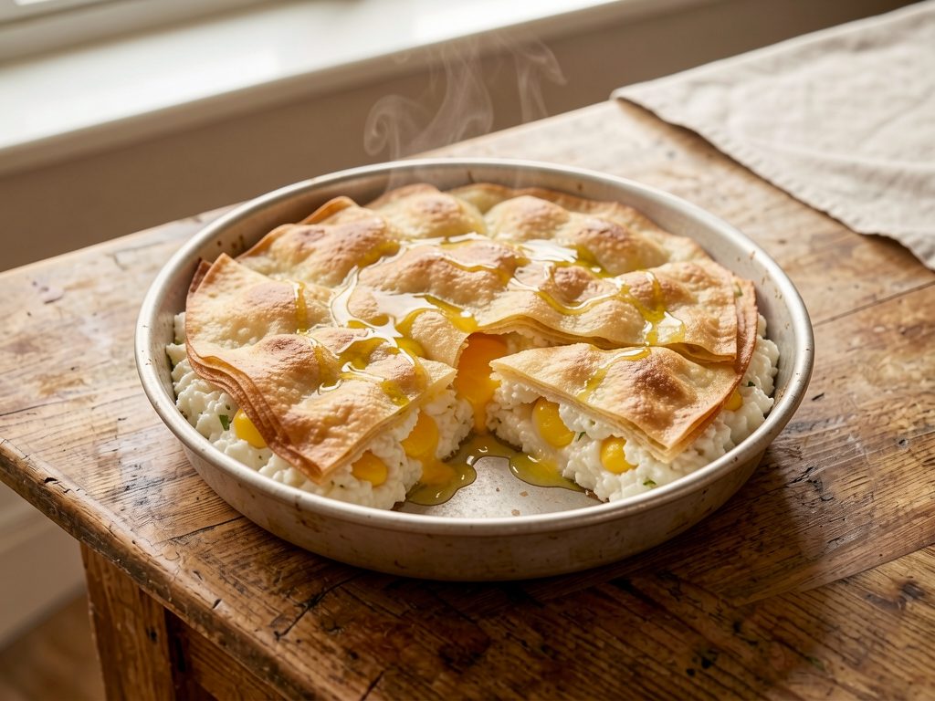 صينية رقاق بالجبنة