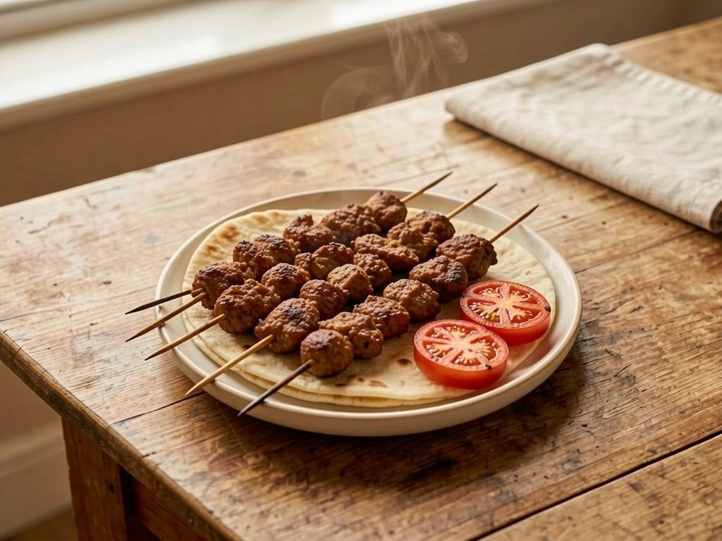 كباب فراخ مدخن