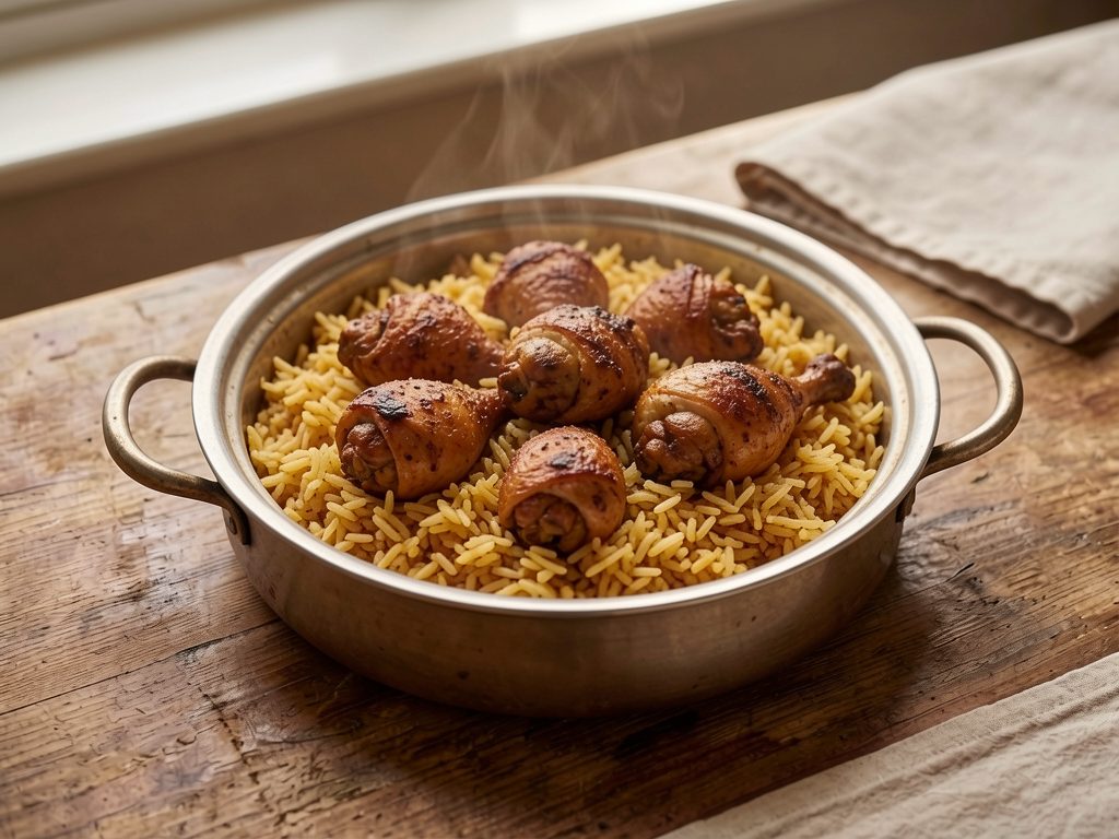 أرز بالفراخ