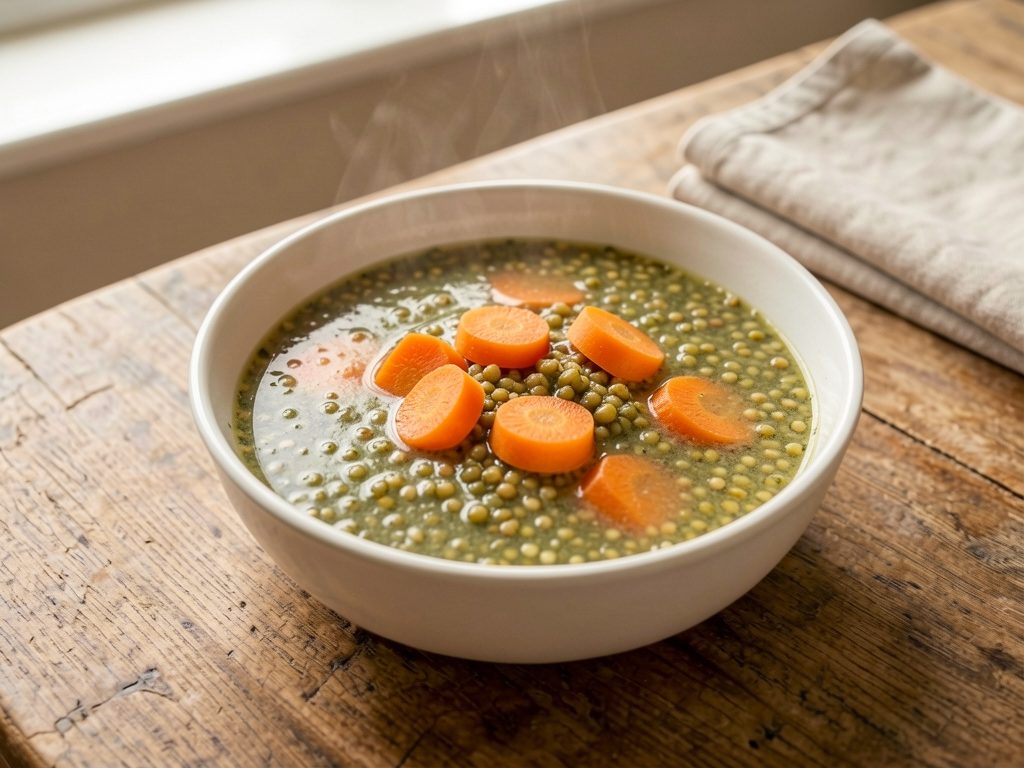 شوربة الفريك بالجزر