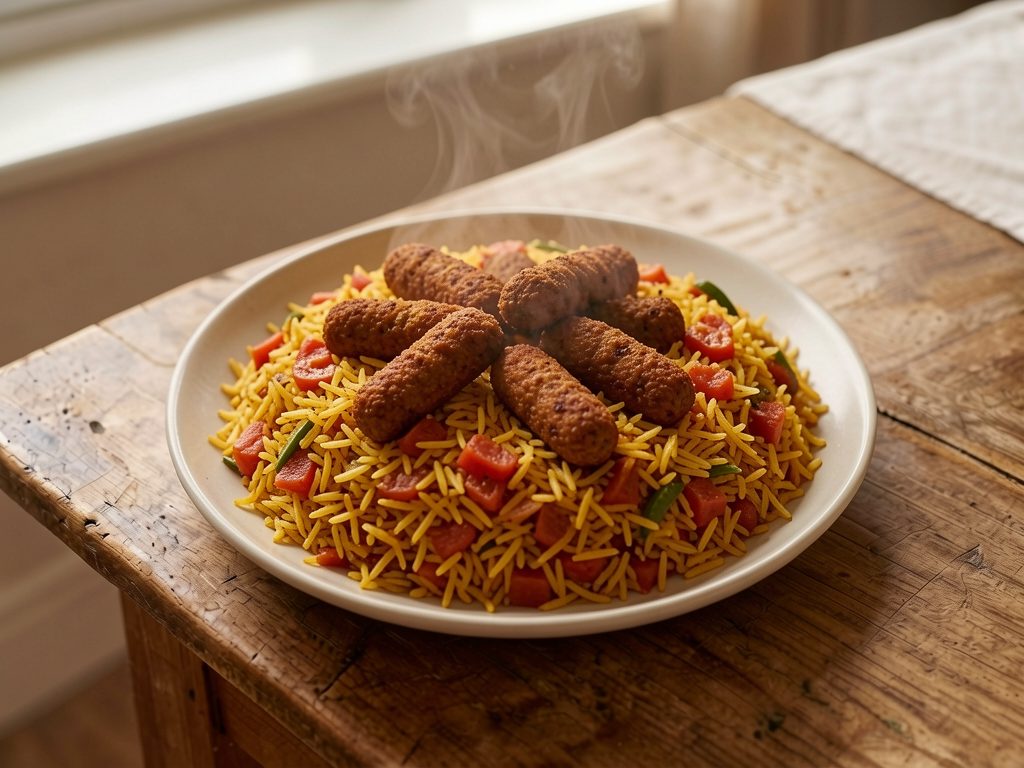 كبسة بالكفتة