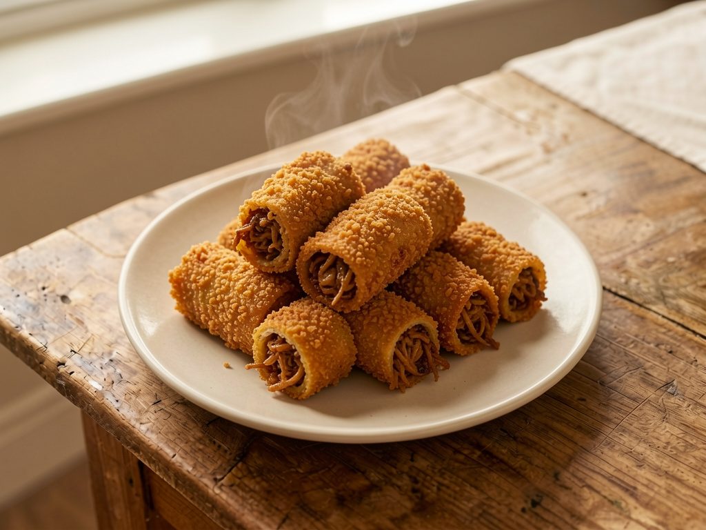 كرسبي شاورما رول