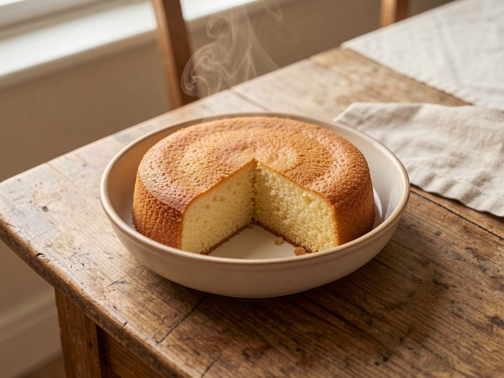 كيكة هشة ولذيذة ورطبة