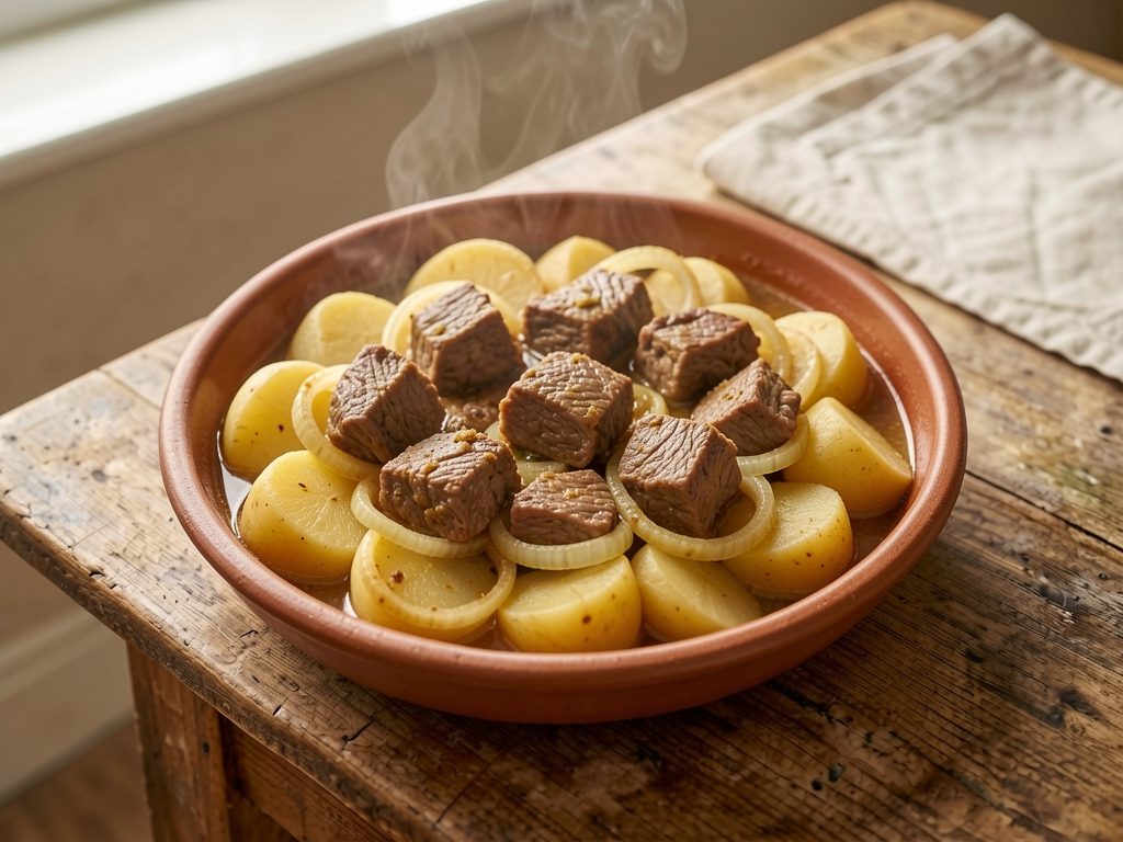 البطاطس على الطريقة الأيرلندية (وطاجن البطاطس)