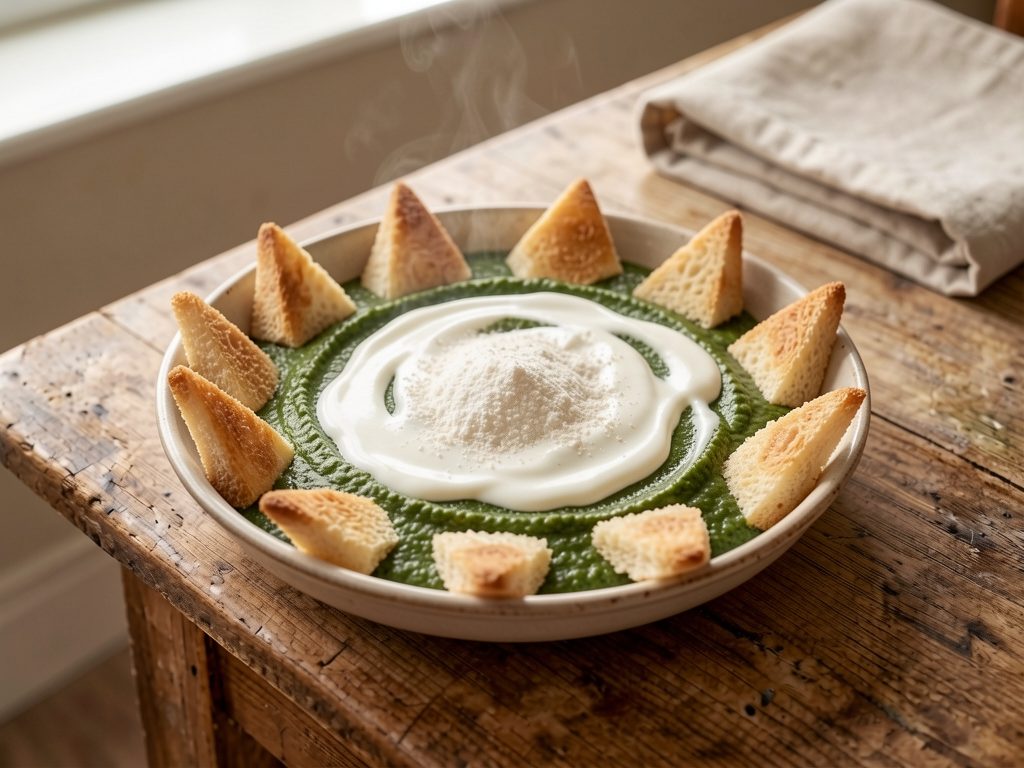بيوريه السبانخ
