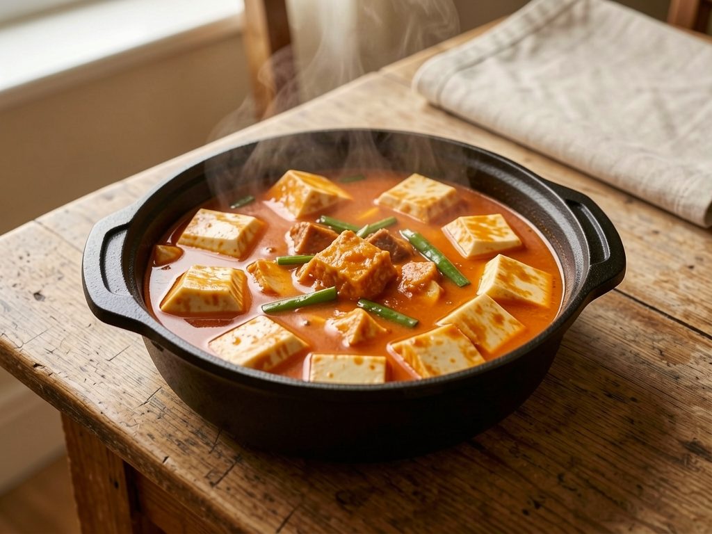 سندوبو جيجاي (التو فو الحار الكوري)
