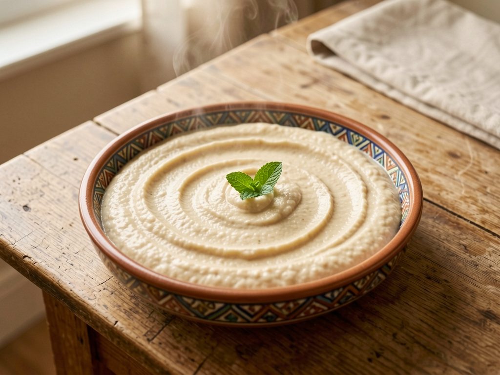 بابا غنوج بالثوم المشوي