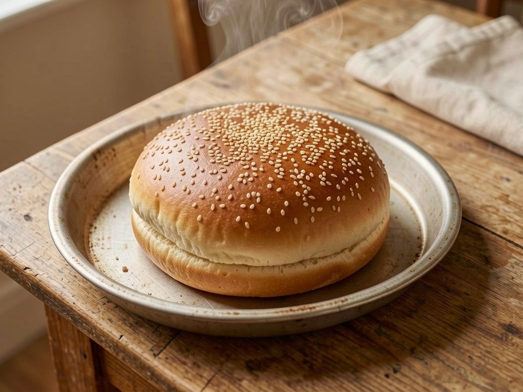 خبز السيميتا المكسيكي بالسمسم