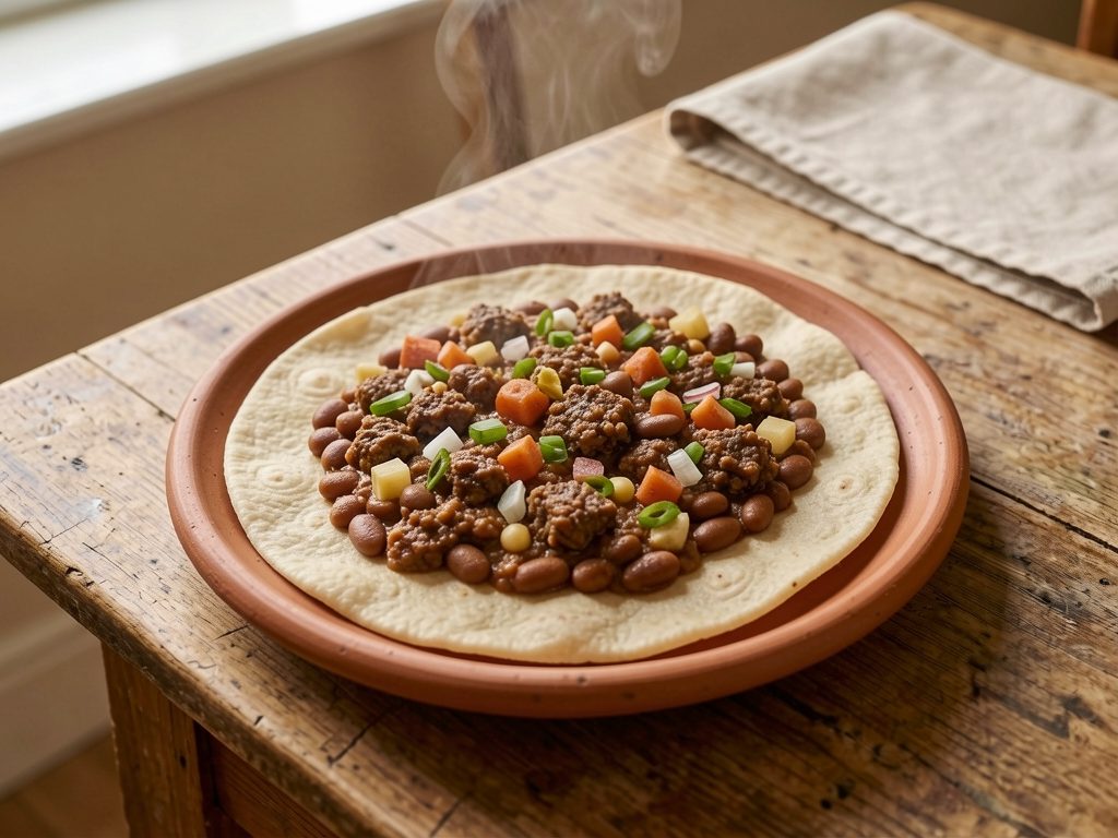 الواراتشي (خبز الذرة المكسيكي)